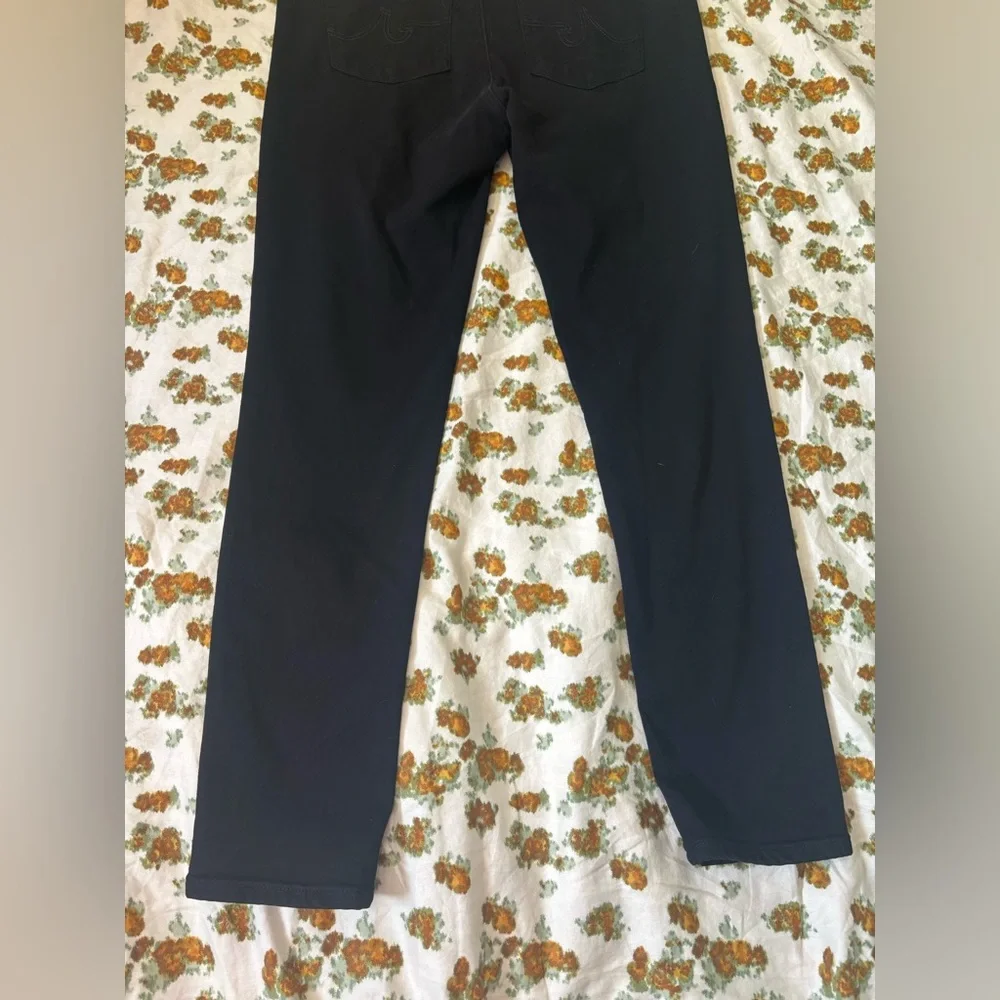 AG Adriano Goldschmied Maternity Prima Cigarette‎ Leg Jeans in Black Size 29